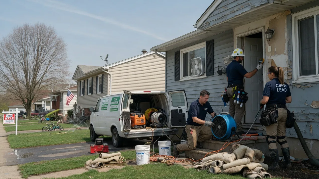 Flood Cleanup in Odessa, DE near me