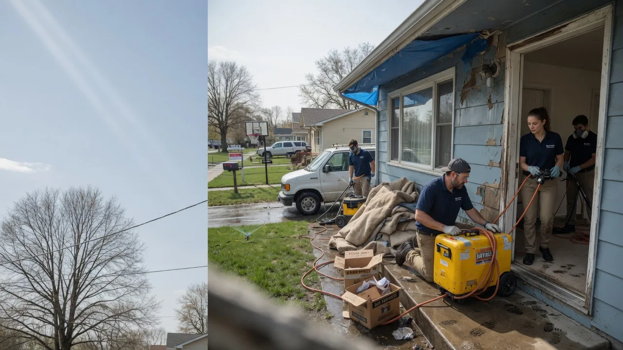 Basement Flood Cleanup in Odessa, DE near me